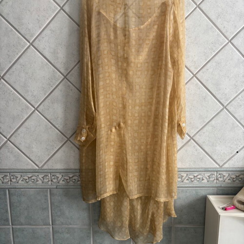Whistles London vintage silk dress and blouse set, UK 14