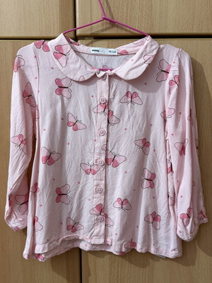 Sinsay Girls' Shirt new, size 92 cm, pink