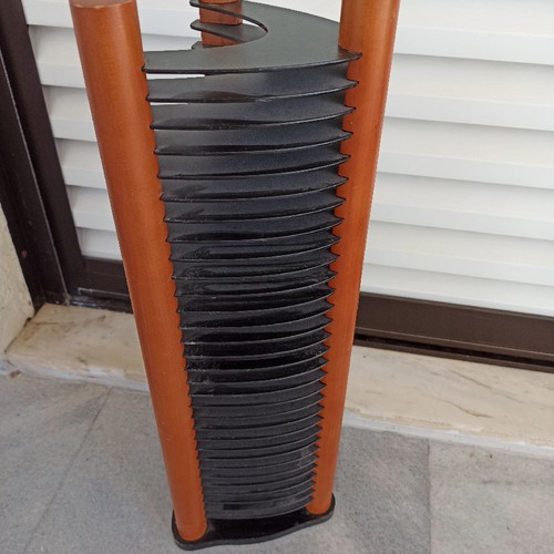 Wooden CD stand used, 30 slots