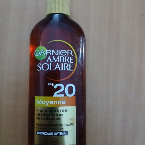 Garnier sunscreen oil SPF 20 new 150ml