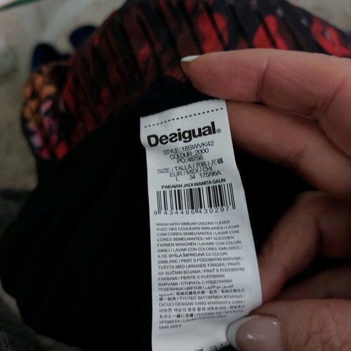 Desigual Casey Dress like new, colorful, size L