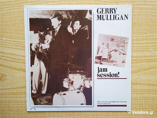  GERRY MULLIGAN - Jam Session!  (1952 - 1955)  diskos viniliou JAZZ