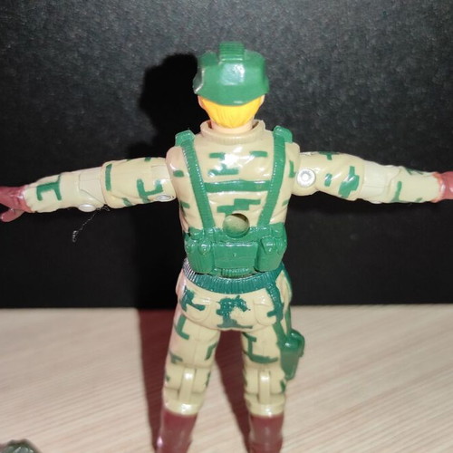 G.I.JOE Recoil (v1) 1989 action figure used, Hasbro