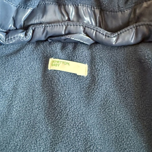 Benetton Baby jacket like new, 6-9 months, blue, 92 cm