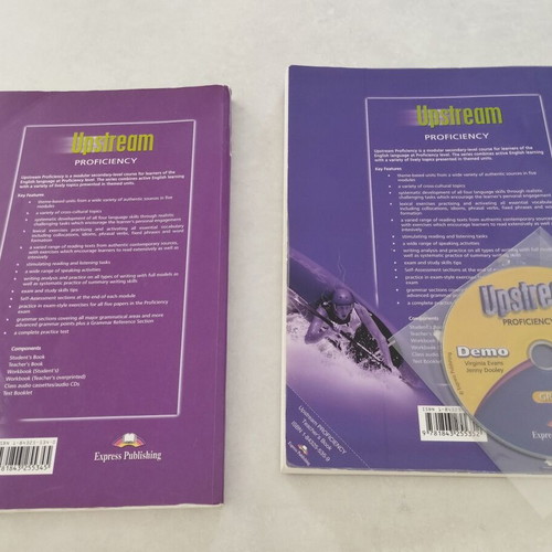 Upstream Proficiency C2 Student's and Teacher's Books with Interactive CD like new