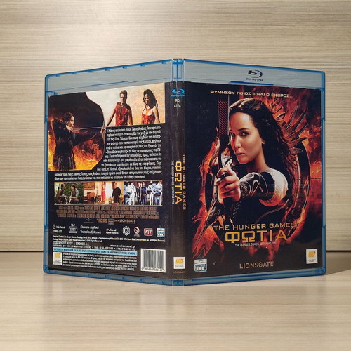 The Hunger Games Catching Fire Blu-Ray used with Greek subtitles