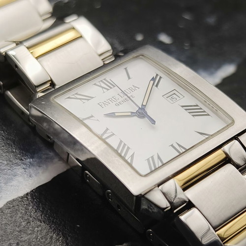 Favre Leuba Tank Genève Ref. F45-100 Swiss quartz watch