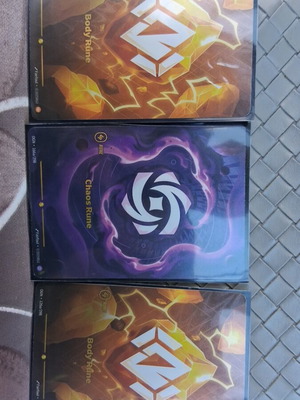 Κάρτες Riftbound League of Legends καινούργιες, πακέτο 9
