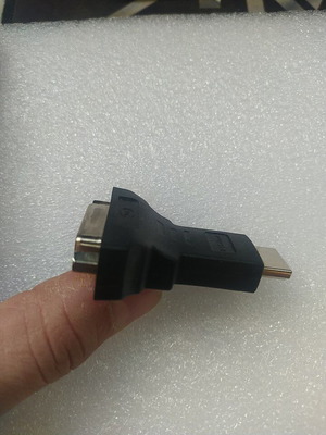 DVI to HDMI adapter like new for monitor or TV