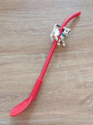 Disney straw/spoon used in excellent condition