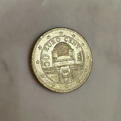 2011 Euro Cent 50 Coin like new