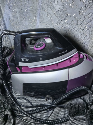 Singer Prosteam 6 Bar steam iron used with boiler