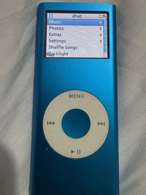 Apple iPod Nano 2ης γενιάς μπλε μεταχειρισμένο