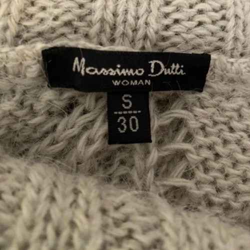 Massimo Dutti knitted sweater used, size small, beige