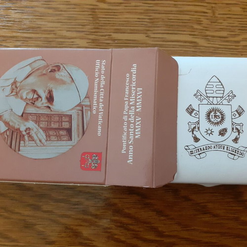 Vatican Medallion official bronze, new, Holy Year of Mercy 2015-2016