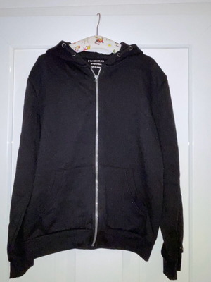 Primark boys zip hoodie μεταχειρισμένο, μέγεθος 12-13 ετών, μαύρο