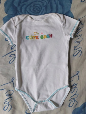 New born Mayoral baby bodysuit like new