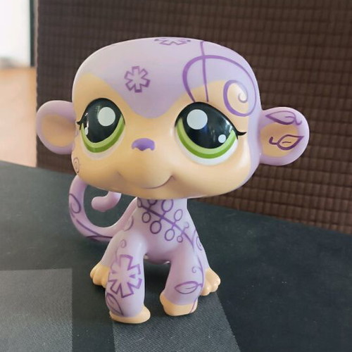 Littlest Pet Shop Jumbo Deco Pet Monkey like new