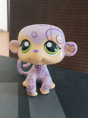 Littlest Pet Shop Jumbo Deco Pet Monkey like new