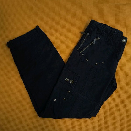 Black pants like new with adjustable cuffs, size S