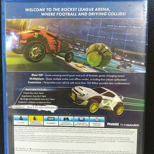 Rocket League Collector's Edition PS4 game