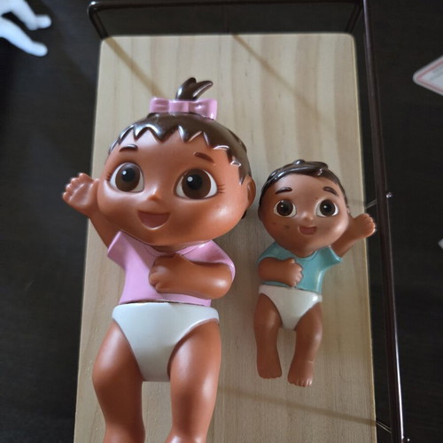 Dora the Explorer Isabella Marquez and Baby Brother Figures like new