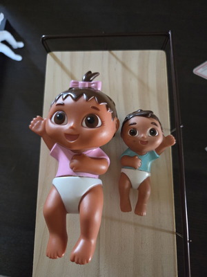 Dora the Explorer Isabella Marquez and Baby Brother Figures like new