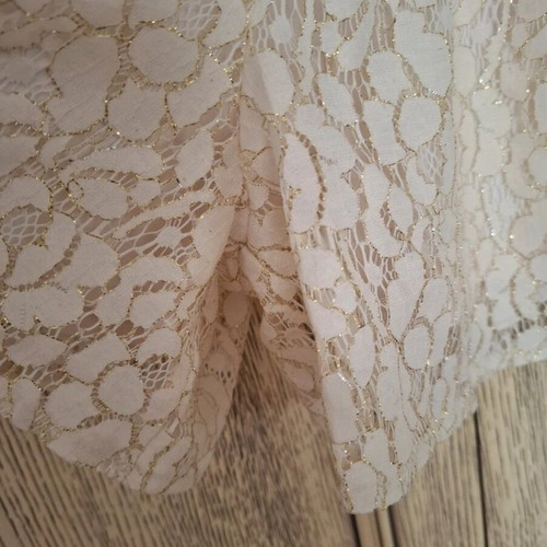 Evita set like new, beige with shorts skirt