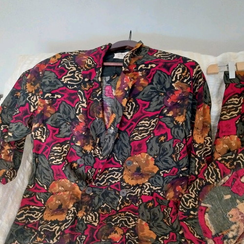 Jaeger women's set N14 like new, multicolor