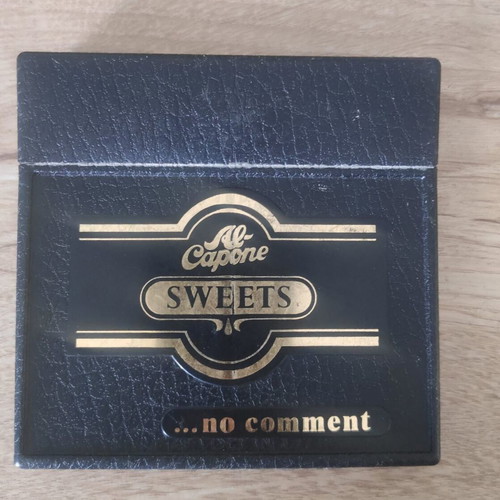 Vintage Al Capone Cognac Dipped Sweets empty collectible case like new