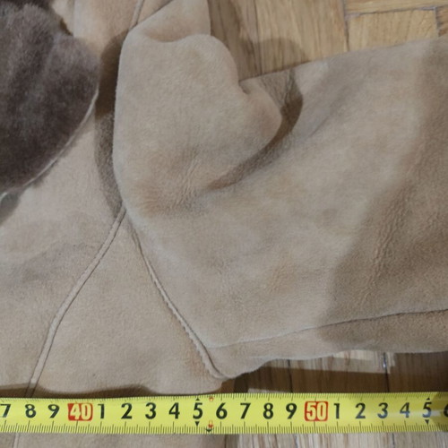 Zara long suede leather coat like new, size S/M