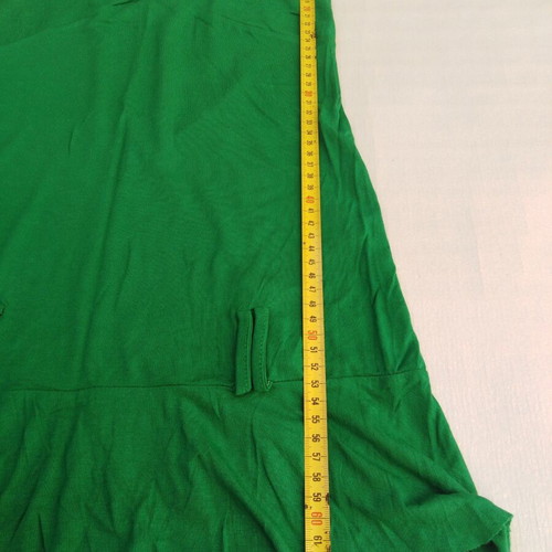 Vintage green camisole top with belt, like new, size M