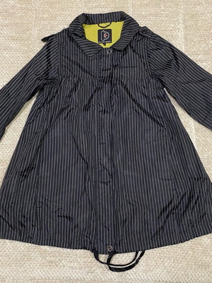 Psycho Cowboy women's windbreaker jacket used, size M, black-white