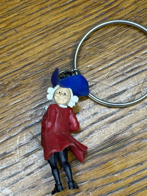 Keychain figure used