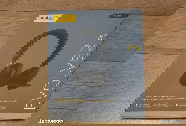 Σφραγισμενο Jabra Evolve2 65 VOIP Headset USB-A MS Teams Stereo