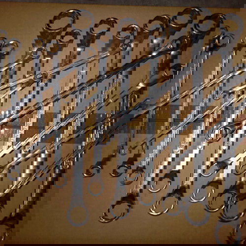 Γερμανικά κλειδιά πολύγωνα σαν καινούργια, πακέτο 70 κομματιών