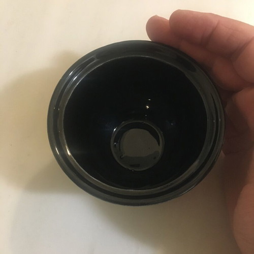 Limburg black ceramic bowl like new