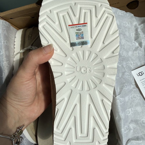 Ugg Minimel sneakers, genuine leather, beige, size 38