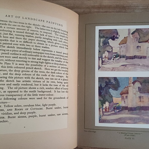 The Art of Landscape Painting book used, English edition by Leonard Richmond
