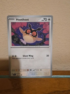 Pokemon card Hothoot new