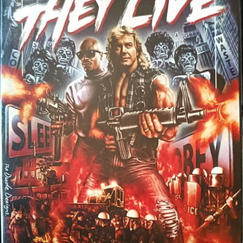 DVD They Live μεταχειρισμένο, ταινία δράσης θρίλερ με υπότιτλους