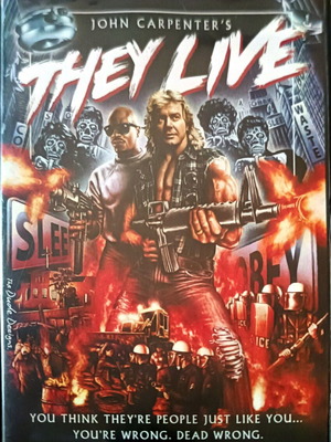 DVD They Live μεταχειρισμένο, ταινία δράσης θρίλερ με υπότιτλους