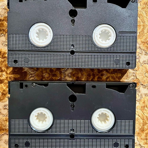 Erotic VHS movies used, Hustler & Symplegmata II pack