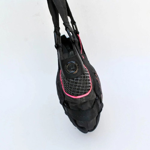 Diesel Vintage Shoulder Bag used, black with pink details Y2K