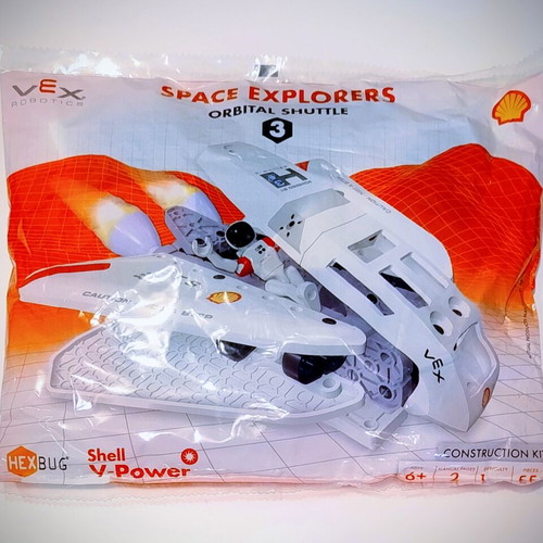 Shell V-Power Space Explorers 3 Orbital Shuttle STEM educational set new