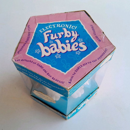 Furby Babies first generation 1998 Tiger new