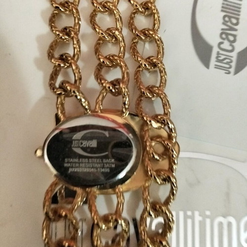 Just Cavalli wristwatch women's gold new