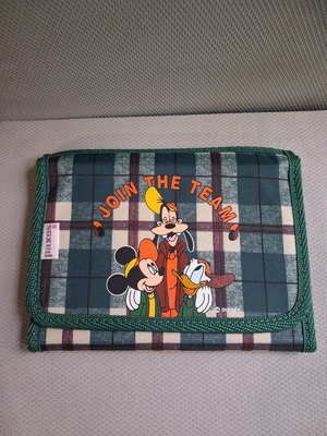 Σχολική κασετίνα Paxos Disney "Join the Team" καινούργια με Μίκυ, Ντόναλντ, Γκούφυ