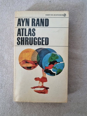 Atlas Shrugged από Ayn Rand μεταχειρισμένο αγγλικό βιβλίο