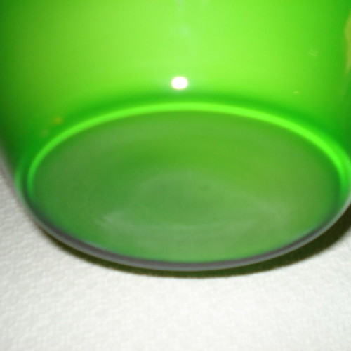 Large decorative green floor vase Leonardo like new